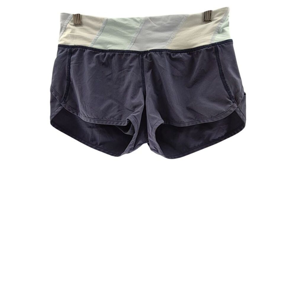 Lululemon Speed Up Shorts Blue 4
